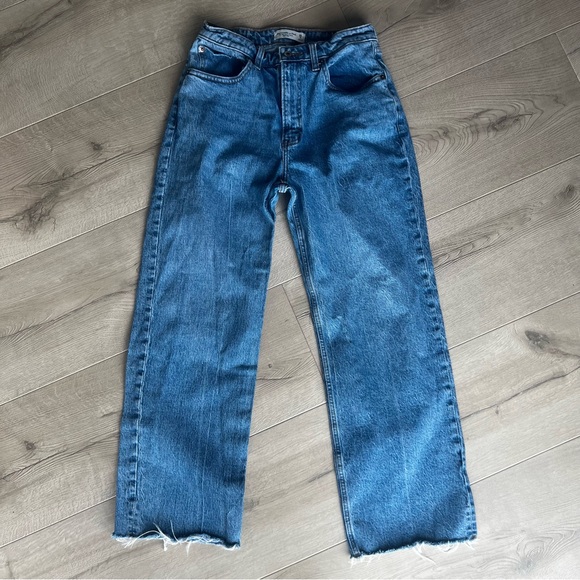 Abercrombie & Fitch Denim - Abercrombie Curve Love 90s Relaxed Jeans Highrise 6S